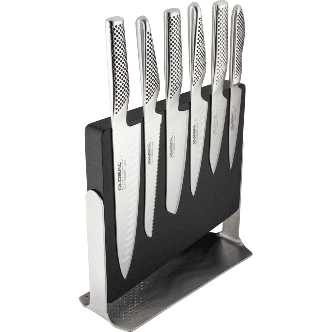 New Global 6 Piece Hikaeme In-Drawer Cutlery Knife Set 6pc