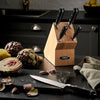 Stellar Sabatier IS 5 Piece Knife Block Set Wood  IS60