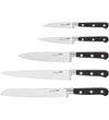 Stellar Sabatier IS 5 Piece Knife Block Set Black  IS60B