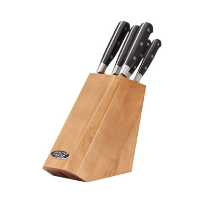 Stellar Sabatier IS 5 Piece Knife Block Set Wood  IS61