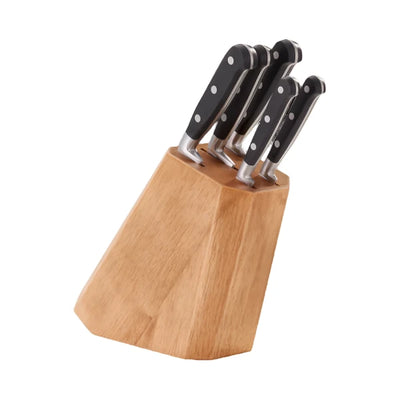 Stellar Sabatier IS 5 Piece Knife Block Set Wood  IS61