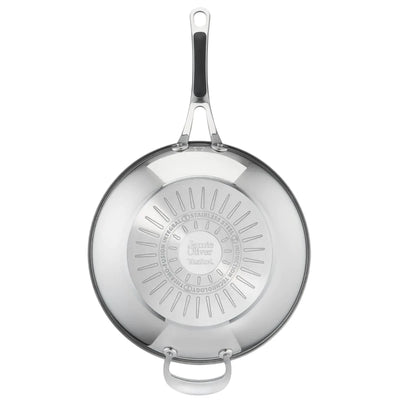 Tefal Jamie Oliver Cook's Classics Stainless Steel 30cm Wok