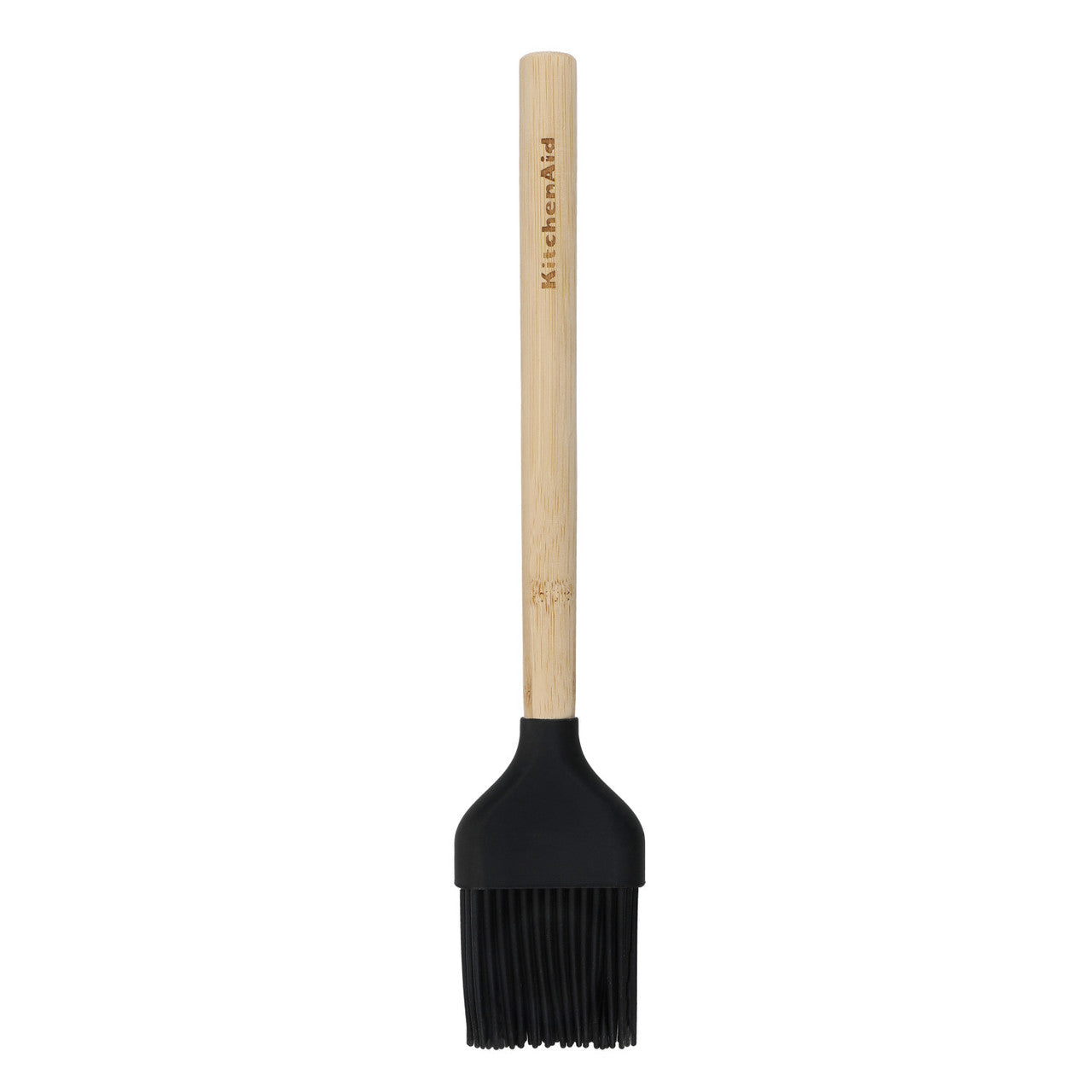 KitchenAid Bamboo Basting Brush with Heat Resistant and Flexible Silicone Head  KQG642OHOBE