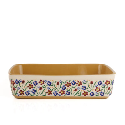 Nicholas Mosse Wild Flower Meadow - Large Rectangular Oven Dish