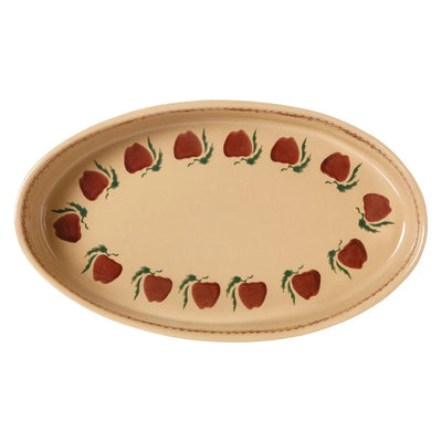 Nicholas Mosse Apple - Medium Oval Oven Dish