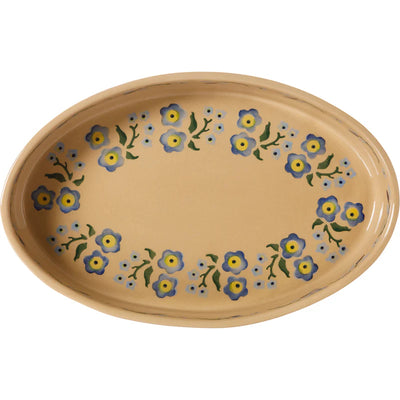 Nicholas Mosse Forget Me Not - Medium Oval Oven Dish