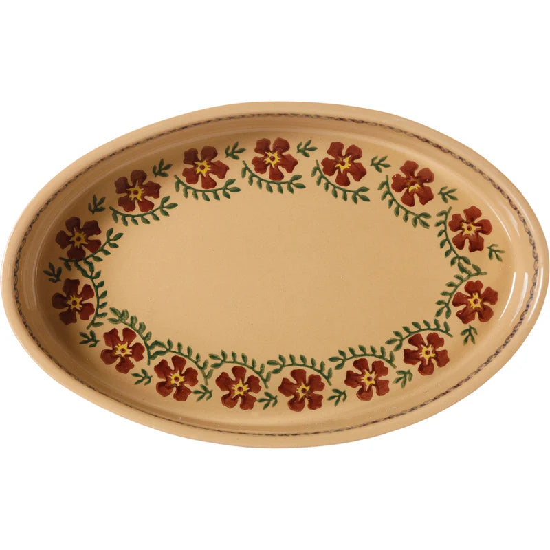 Nicholas Mosse Old Rose - Medium Oval Oven Dish