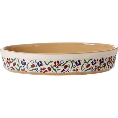 Nicholas Mosse Wild Flower Meadow - Medium Oval Oven Dish