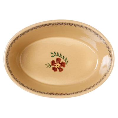 Nicholas Mosse Old Rose - Small Individual Oval Pie Dish