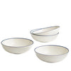 Royal Doulton Gordon Ramsay Maze Denim Line Cereal Bowl 18cm - Set of 4