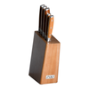 Rockingham Forge Ashwood 6 Piece Knife Block Set RF-709/6B