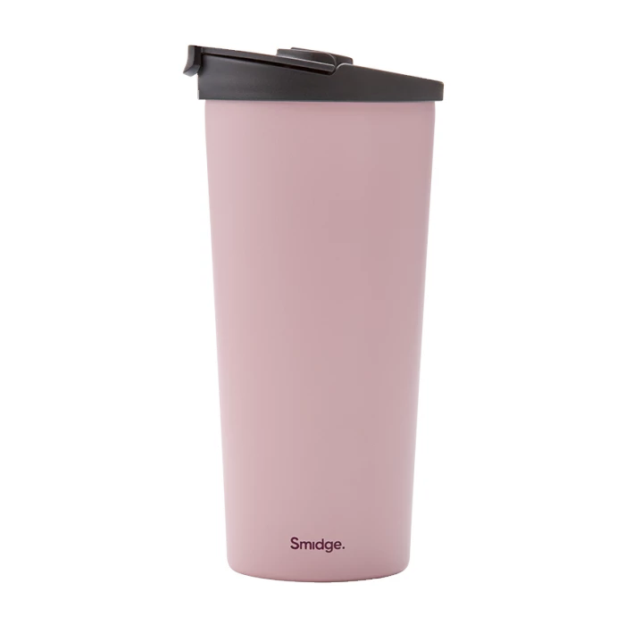 Pink Straws And Lids Glass Drinking Bottles-Premier Housewares