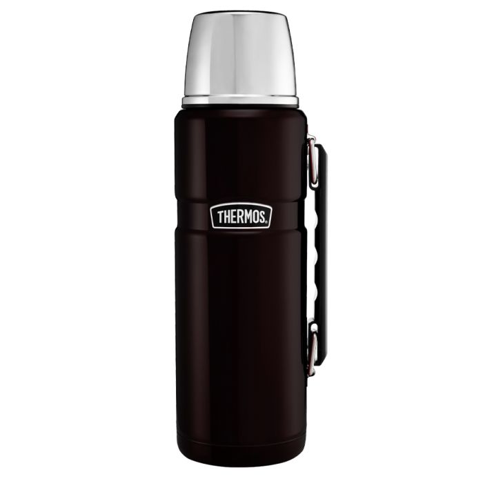 Thermos Stainless King Flask 1.2L Matt Black