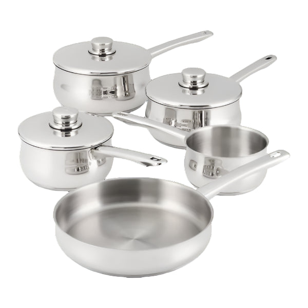 Stellar 1000 Classic  - 5 Piece Saucepan Set: S1C1B