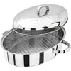 Judge Speciality Cookware, 32 x 22 x 15cm Oval Roaster with Rack: TC120