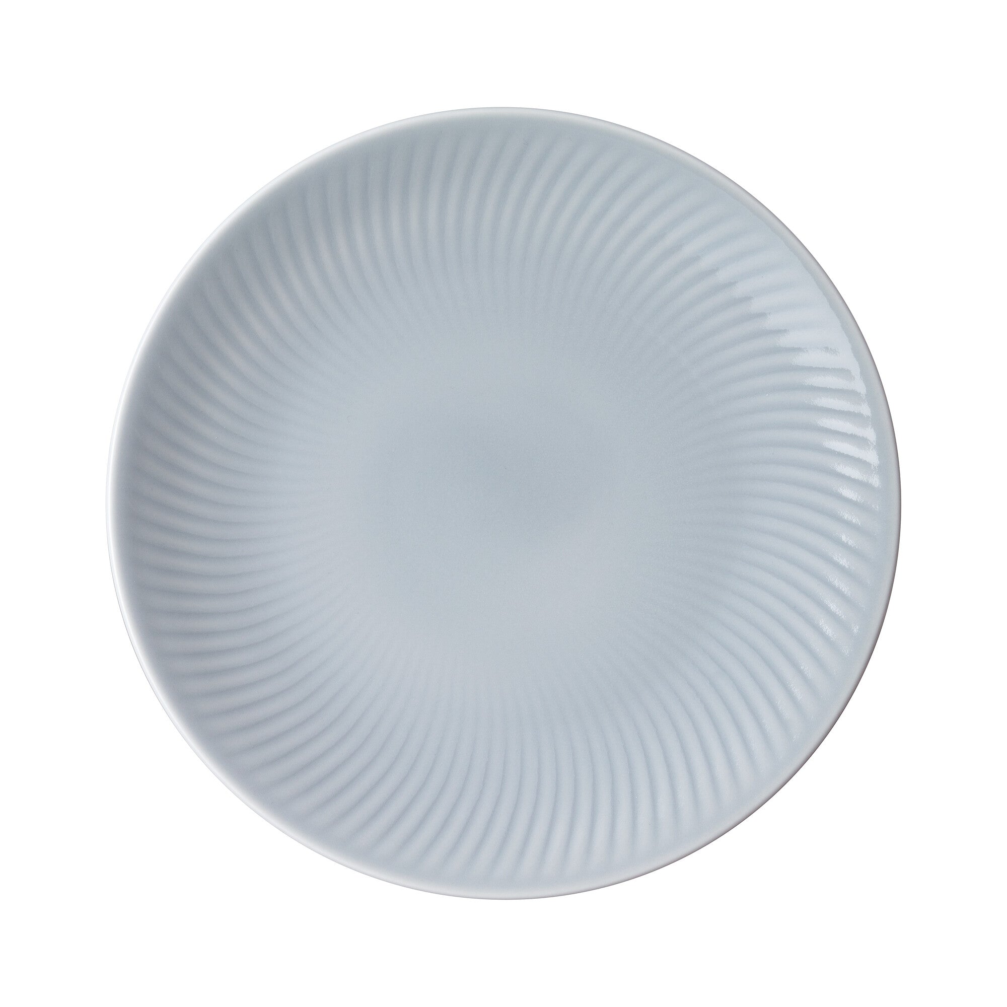 Denby Porcelain Arc Grey Medium Plate