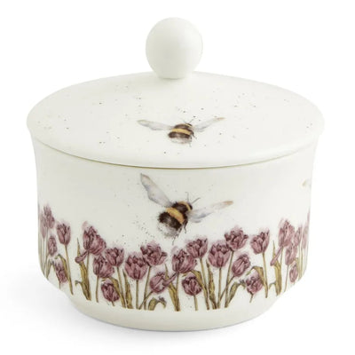 Royal Worcester Wrendale Designs Bee Sugar Pot