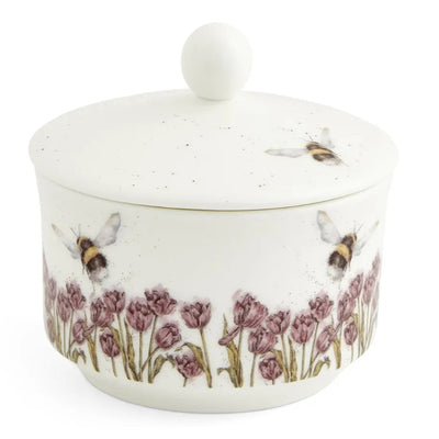 Royal Worcester Wrendale Designs Bee Sugar Pot