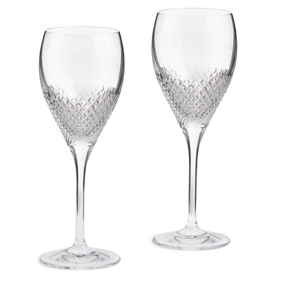 Irish Wine Glasses - Galway Crystal - Mystique