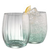 Galway Crystal Erne Aqua Tumbler Pair