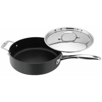 Stellar 6000 Element Hard Anodised 28cm Saute Pan: S624