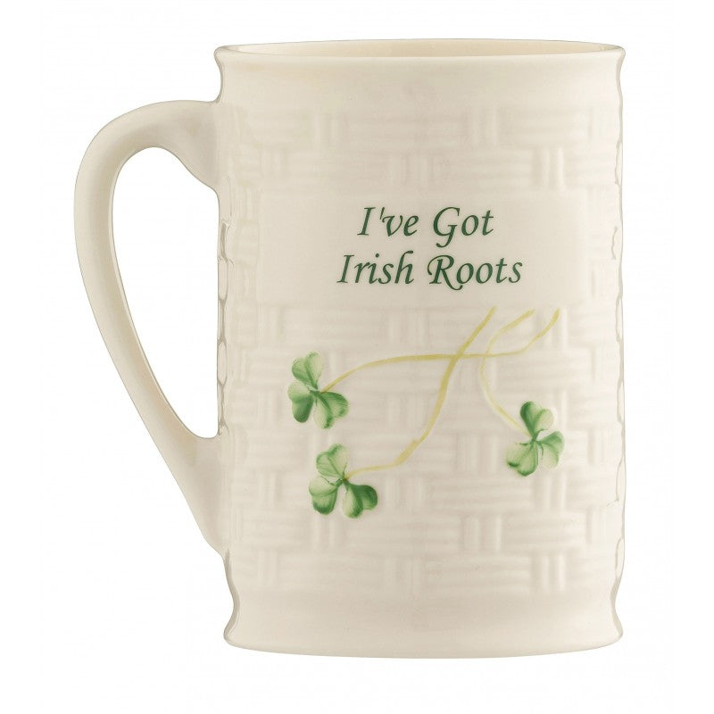 Belleek Trinity Knot Mug (Set of 2)