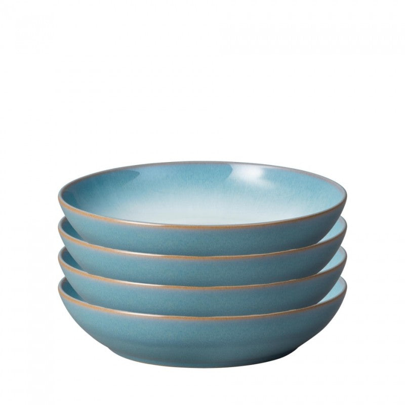Buy Denby Grey Porcelain Arc Set of 4 Pasta Bowls from the Next UK