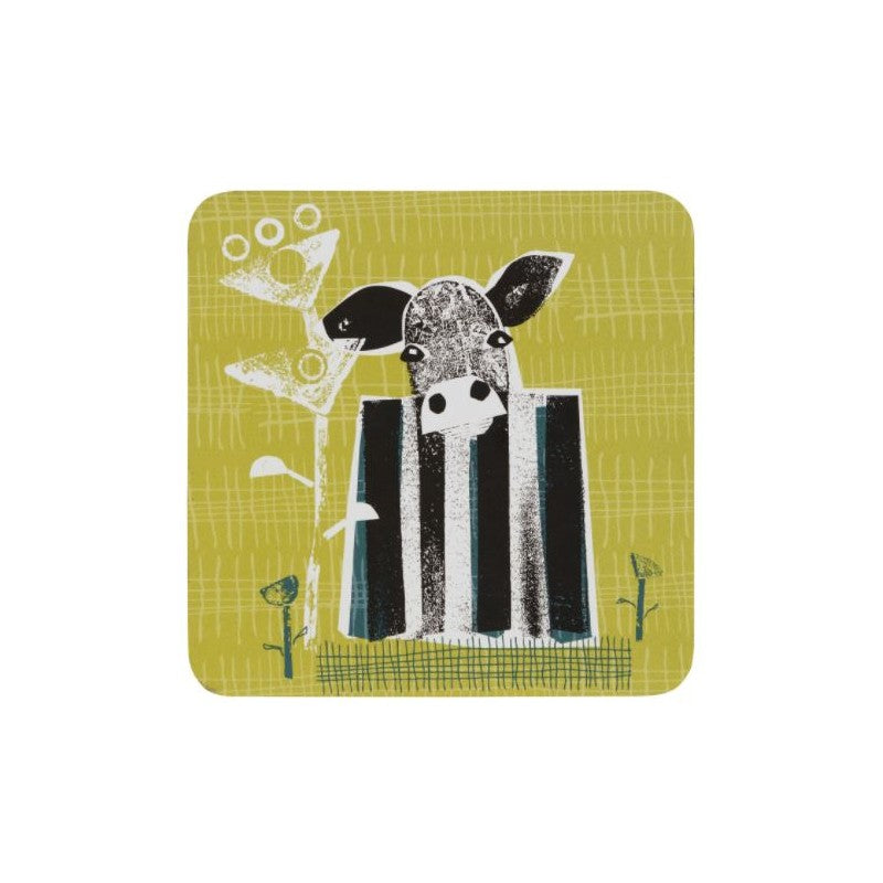 Denby Cow Coasters Set of 6