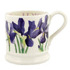 Emma Bridgewater Flowers - Blue Iris 1/2 Pint Mug