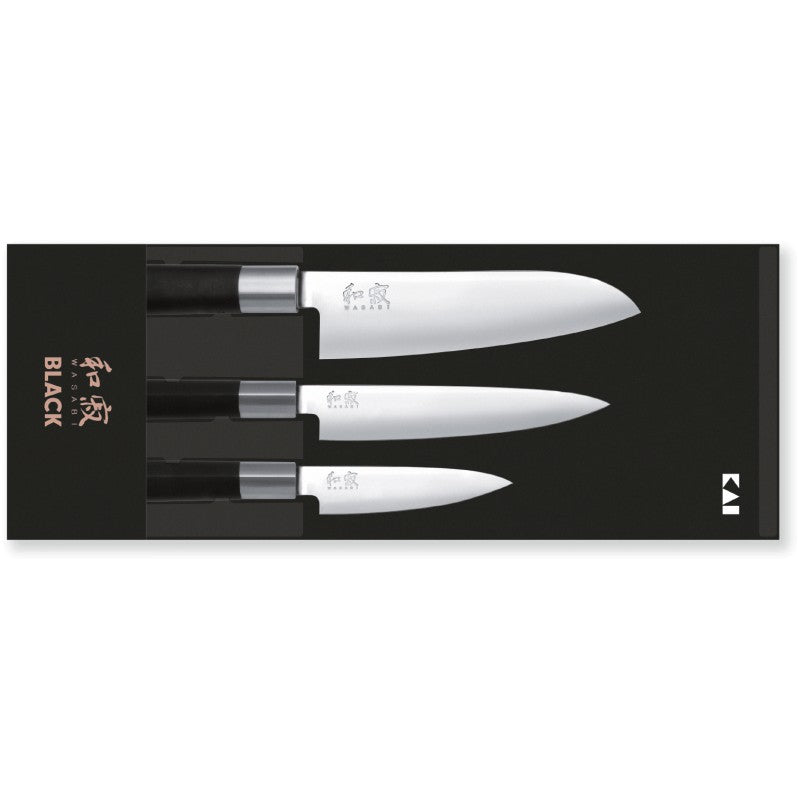 Kai Shun European knife set wasabi 5-pcs 0781