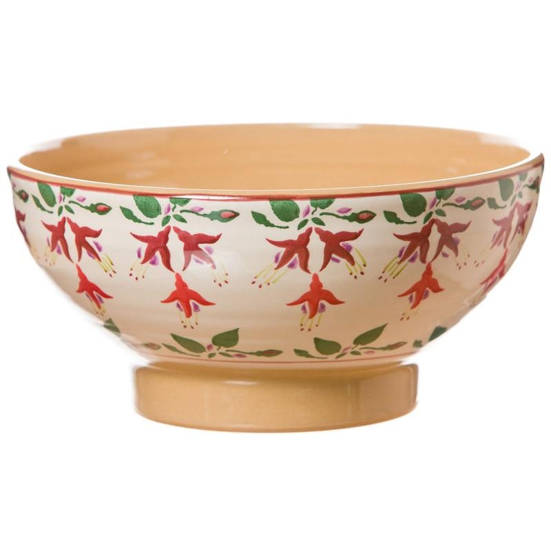 NICHLAS MOSSE SALAD BOWL - RED LAWN - Irish Crossroads