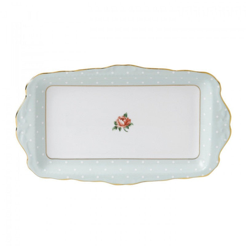 Royal Albert Polka Rose Sandwich Tray - First Ireland