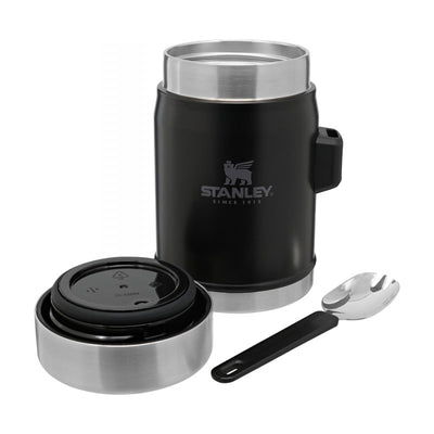 Stanley Legendary Food Jar + Spork 0.4L - Matte Black