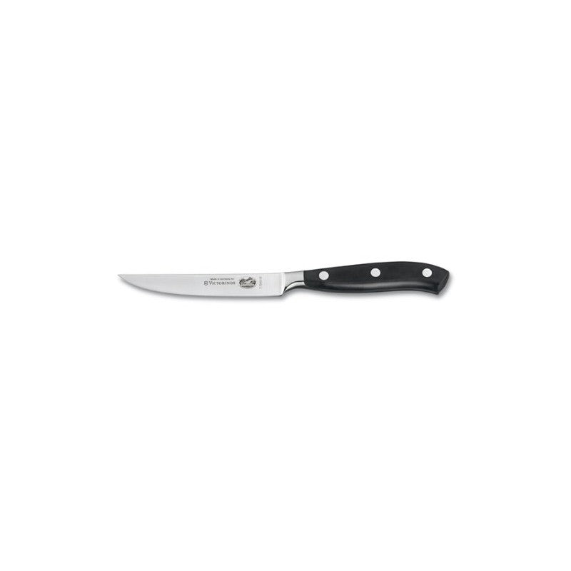 Victorinox Grand Maître Swiss Forged Knives Steak Knife 12cm Black